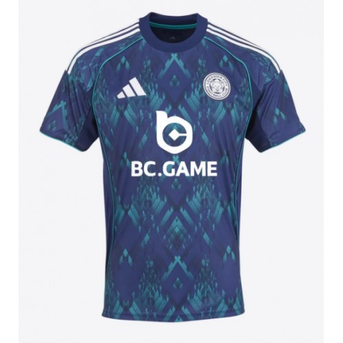 Pánský Fotbalový dres Leicester City 2025-26 Venkovní Krátký Rukáv